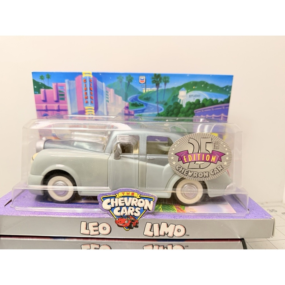 Vintage The Chevron Cars 25th Edition Leo Limo Toy Car Brand New in Box